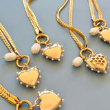 Big Heart Charm Necklace