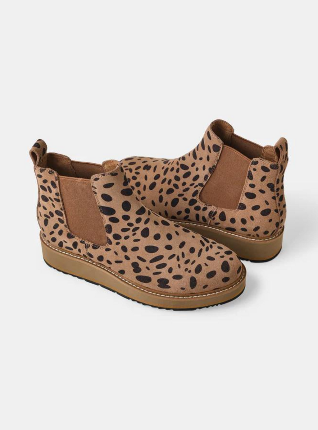 JADE LEATHER BOOT - Cheetah