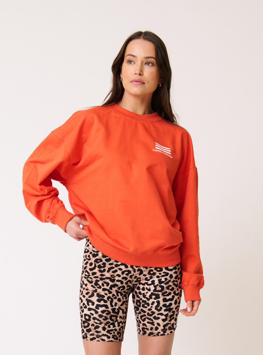 NINA SWEATER - Mandarin