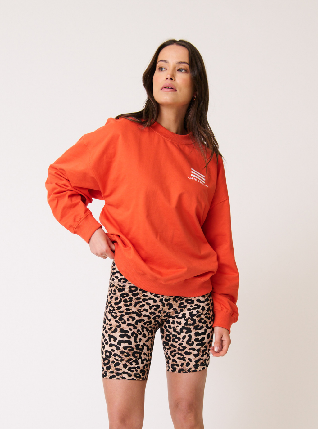 NINA SWEATER - Mandarin