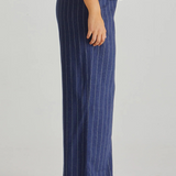 PETRA PANT - Navy Pinstripe