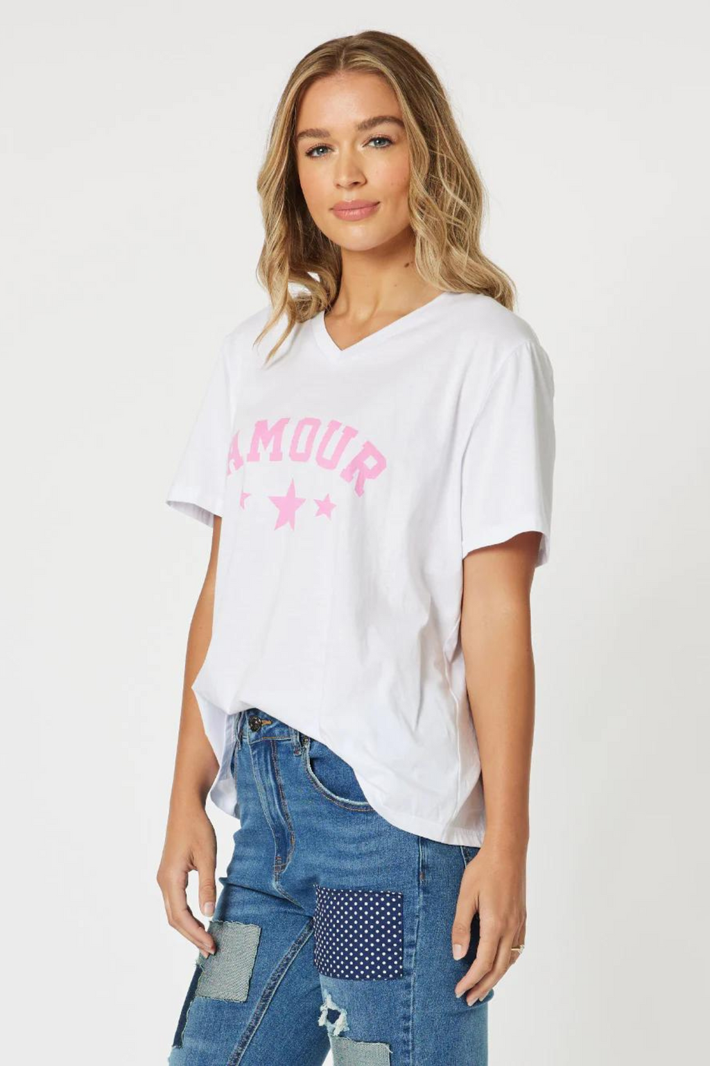 AMOUR T-SHIRT - Pink