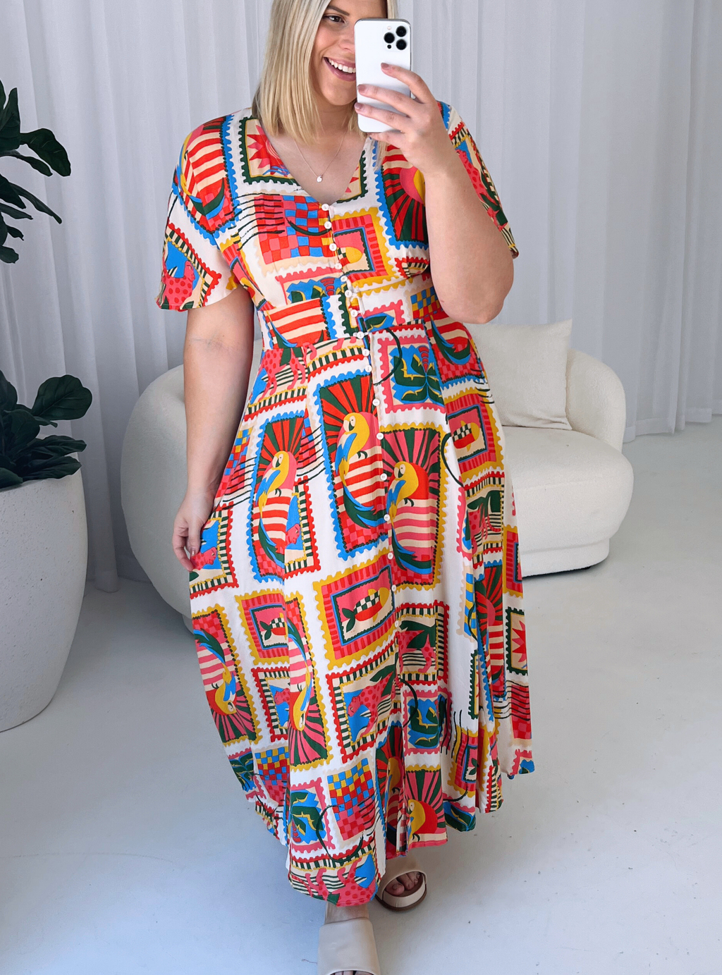 LEILANI MAXI DRESS - Multi