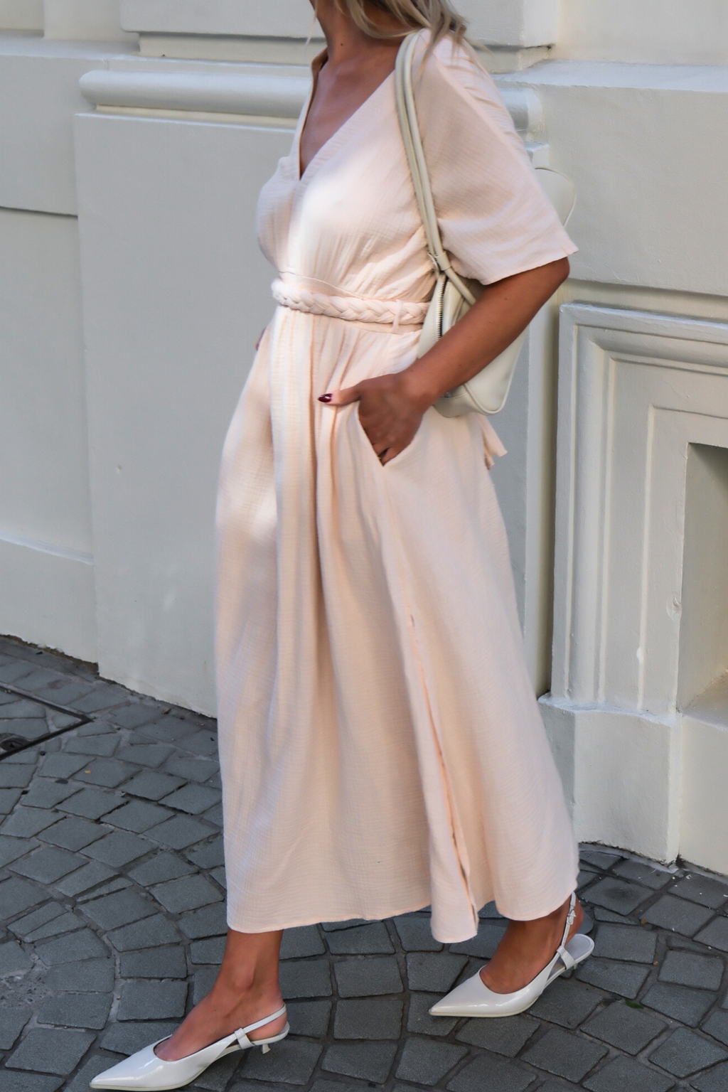 EMILIE DRESS - Almond