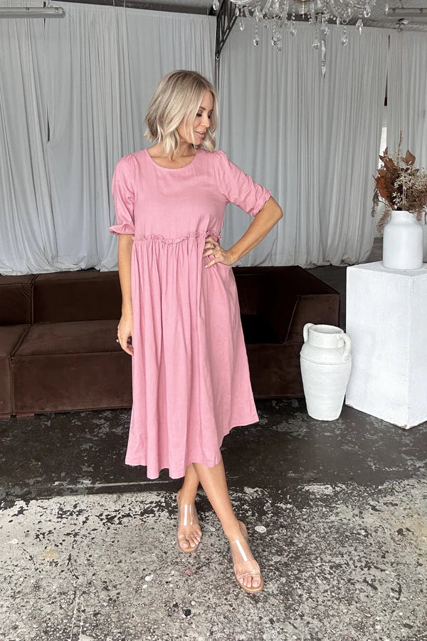 ODESSA DRESS - Pink