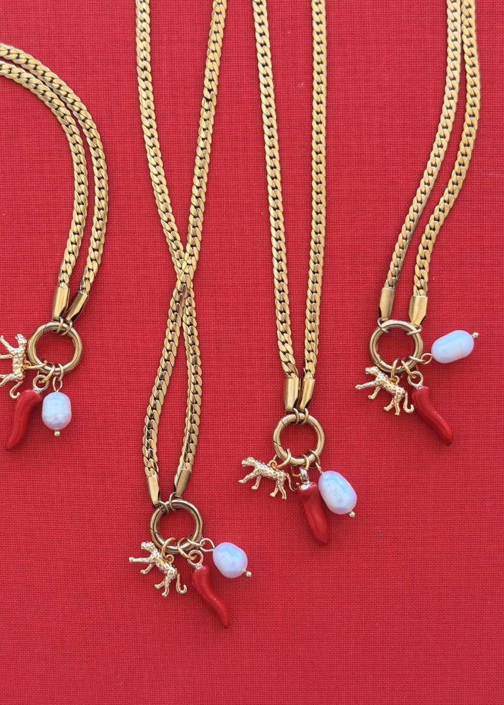 Leopard Charm Necklace