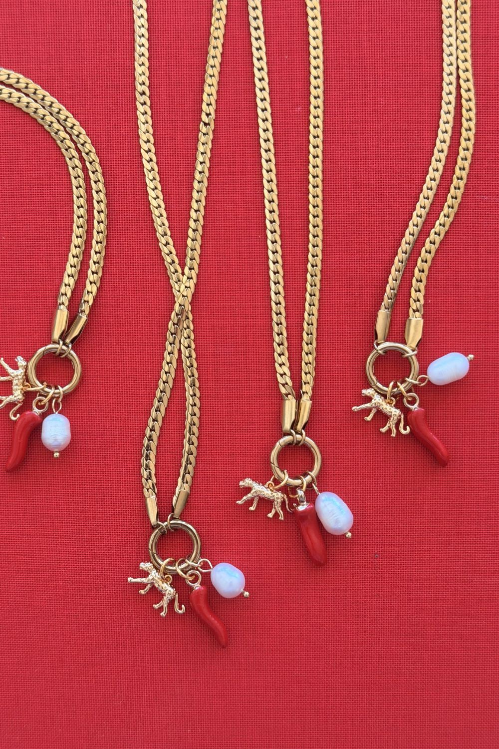 Leopard Charm Necklace