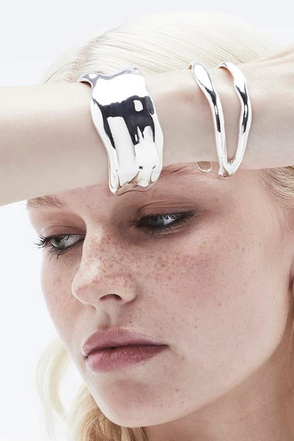 MAYA CUFF - Silver