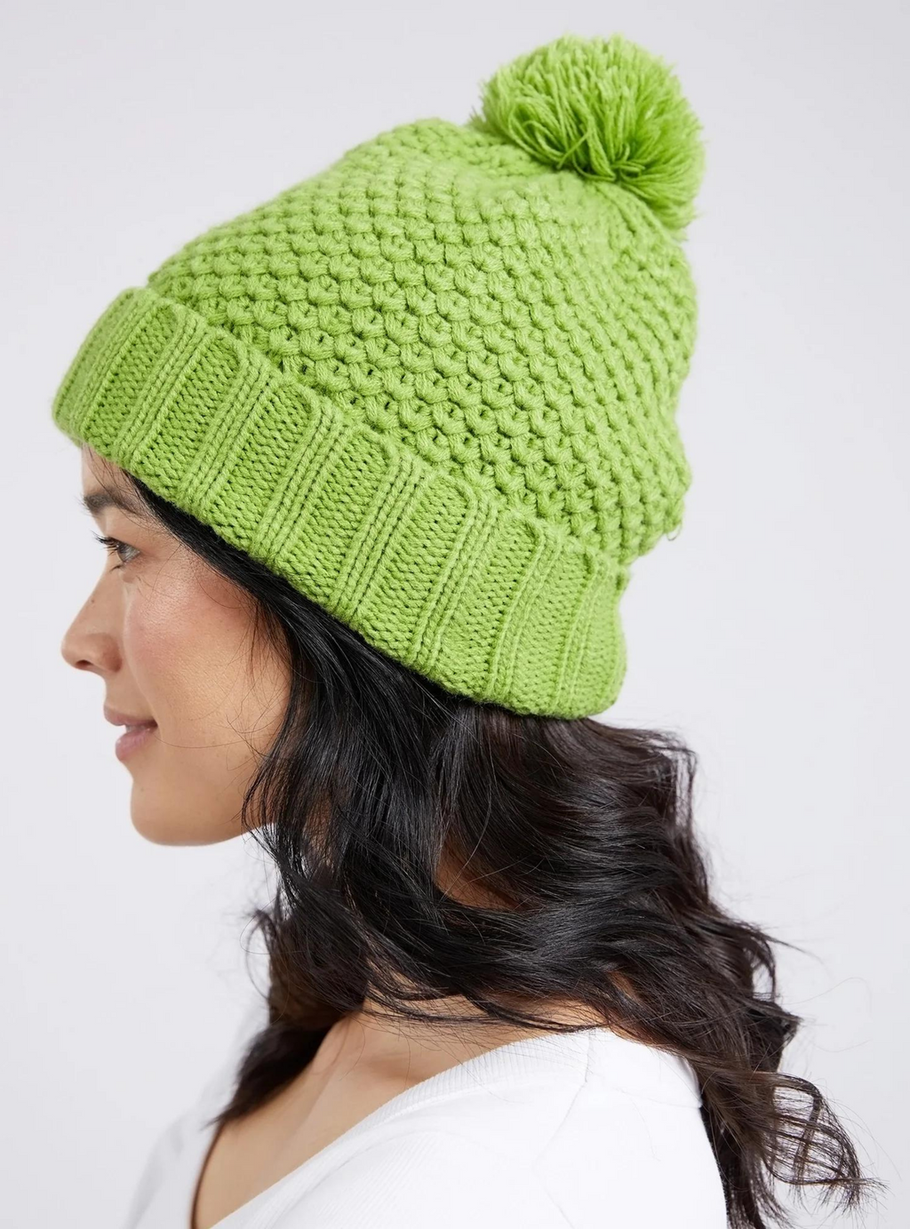 BERRY BEANIE - Jungle Green