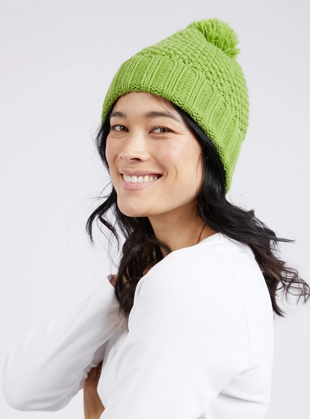 BERRY BEANIE - Jungle Green