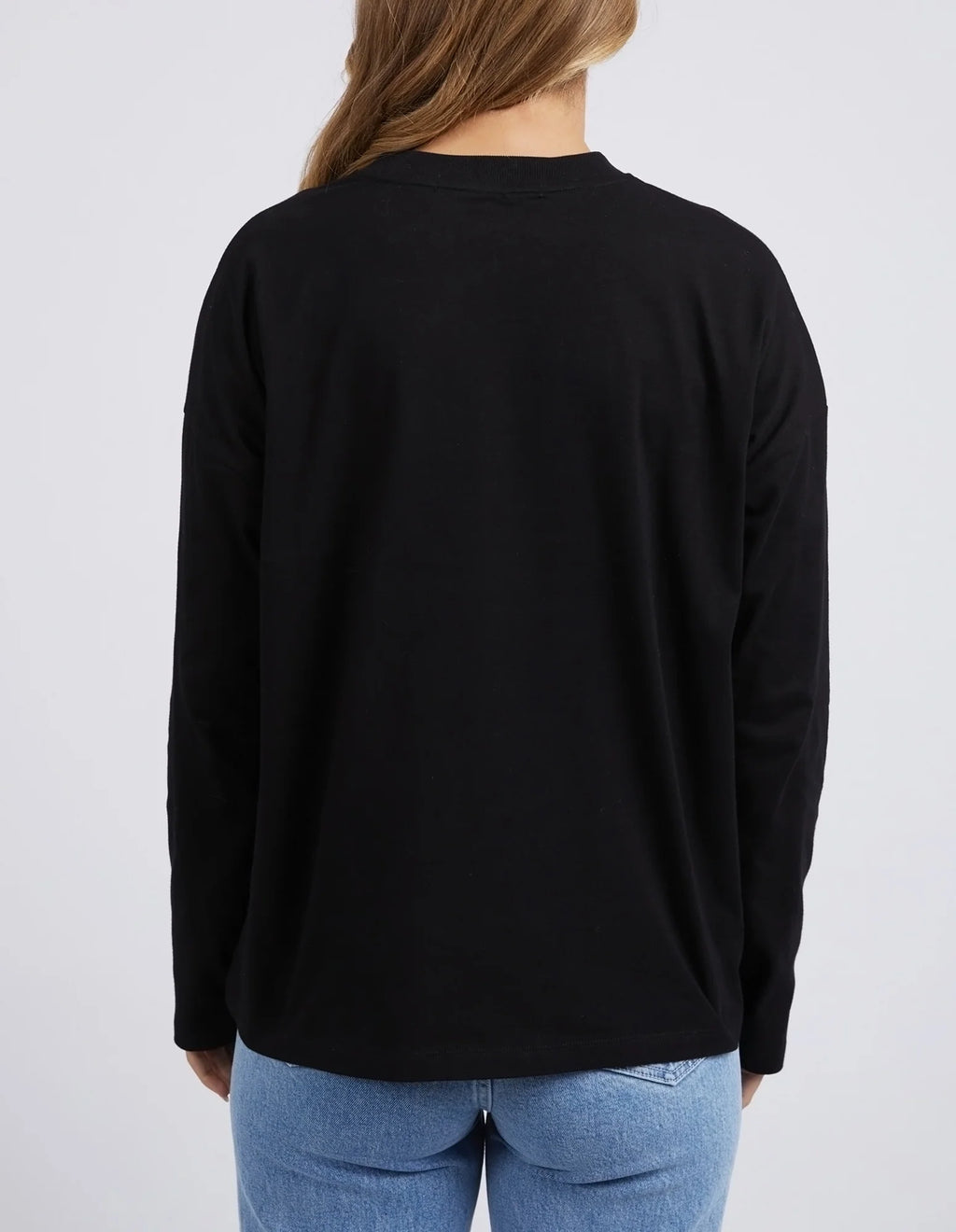 STATEMENT LONG SLEEVE - Washed Black