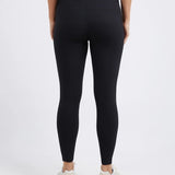 LUXE RIB LEGGING - Black