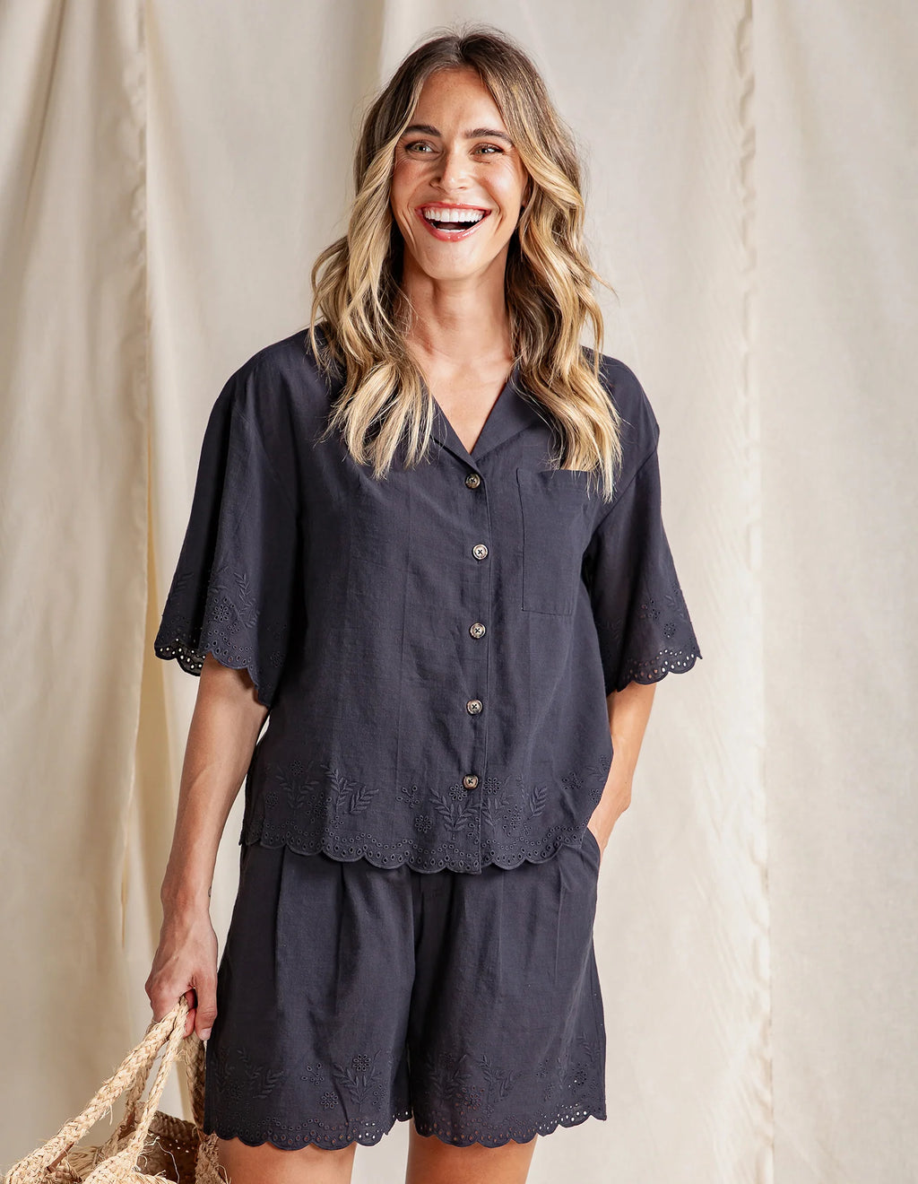 MADELEINE SHIRT - Black