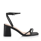 Stevie Block Heel Sandals - Black