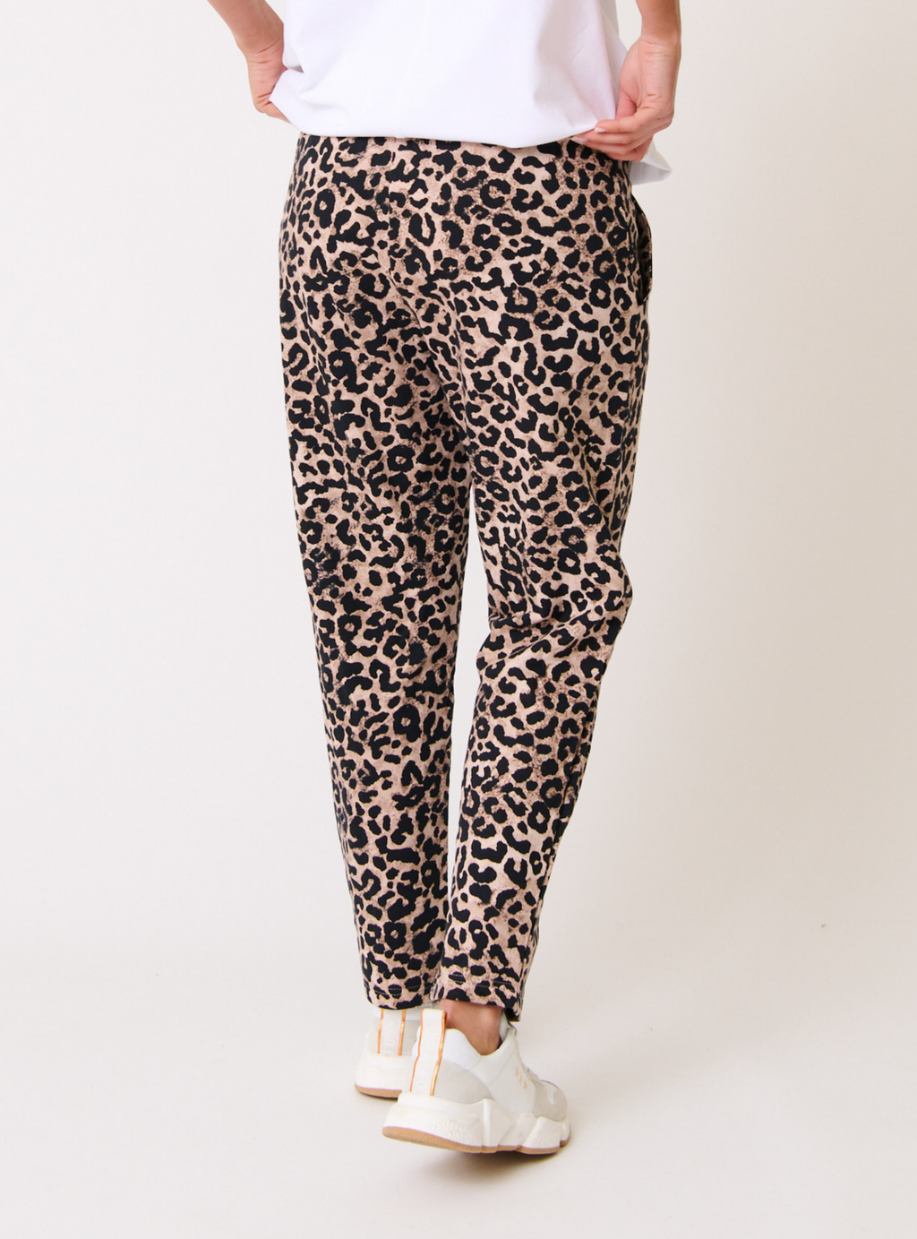 GRACE PANT - Neutral Leopard