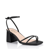 Stevie Block Heel Sandals - Black