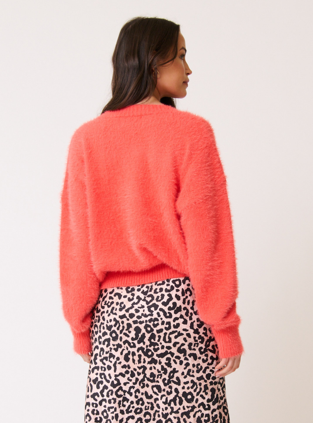 EMMIE KNIT SWEATER - Mandarin