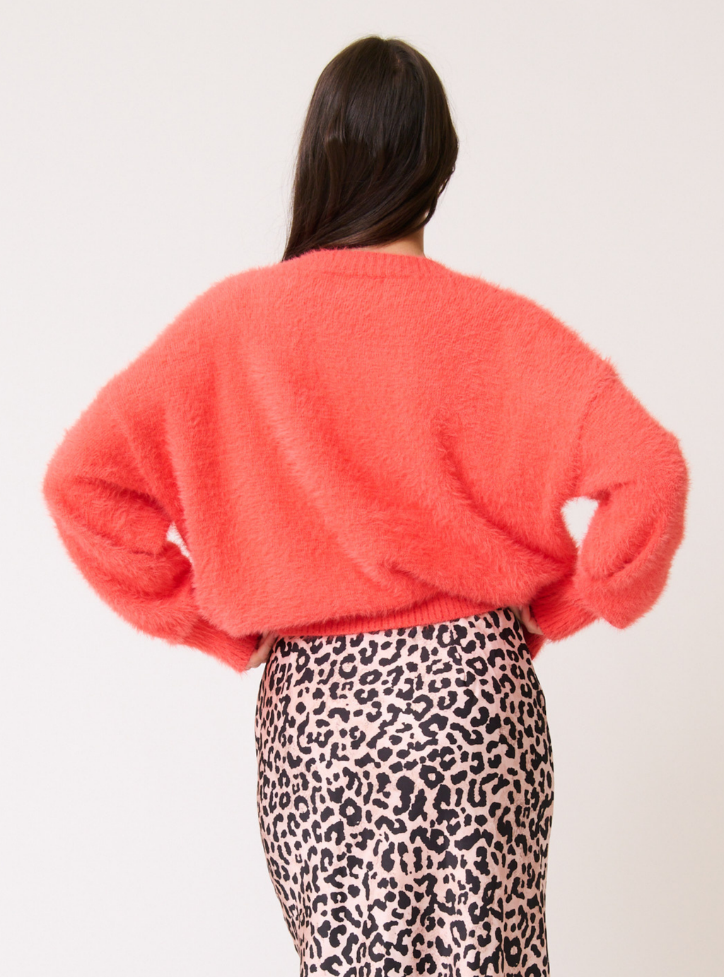 EMMIE KNIT SWEATER - Mandarin