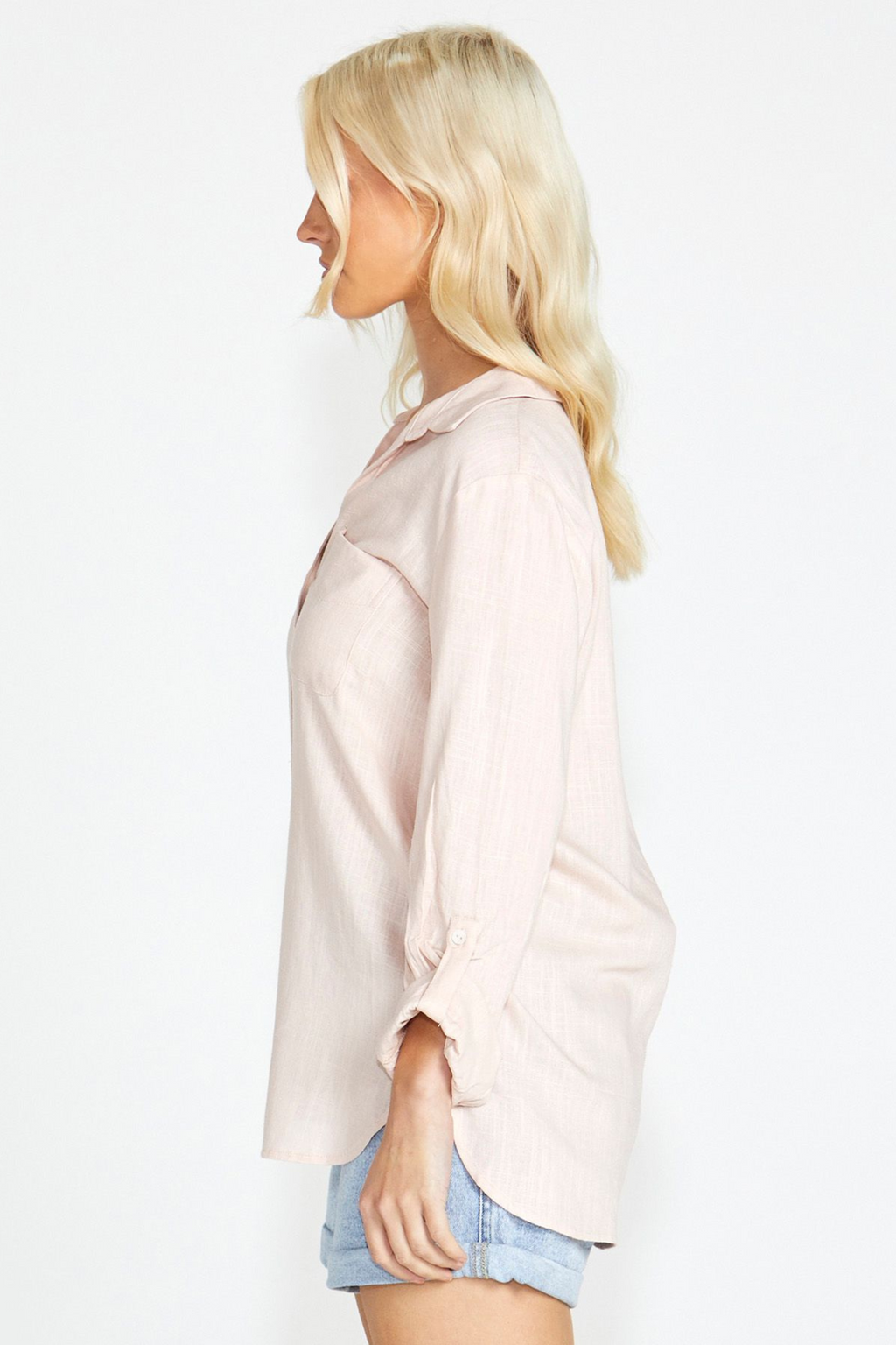 blush long sleeve shirt