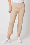A WALK IN THE PARK HIGH WAISTED WIDE LEG PANT - White