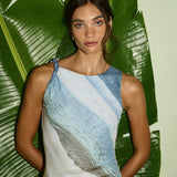 Zelie Mesh Midi Dress