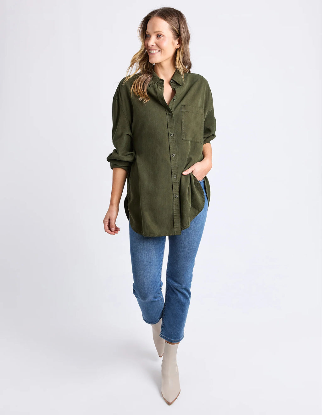 BROOKLYN SHIRT - Basil