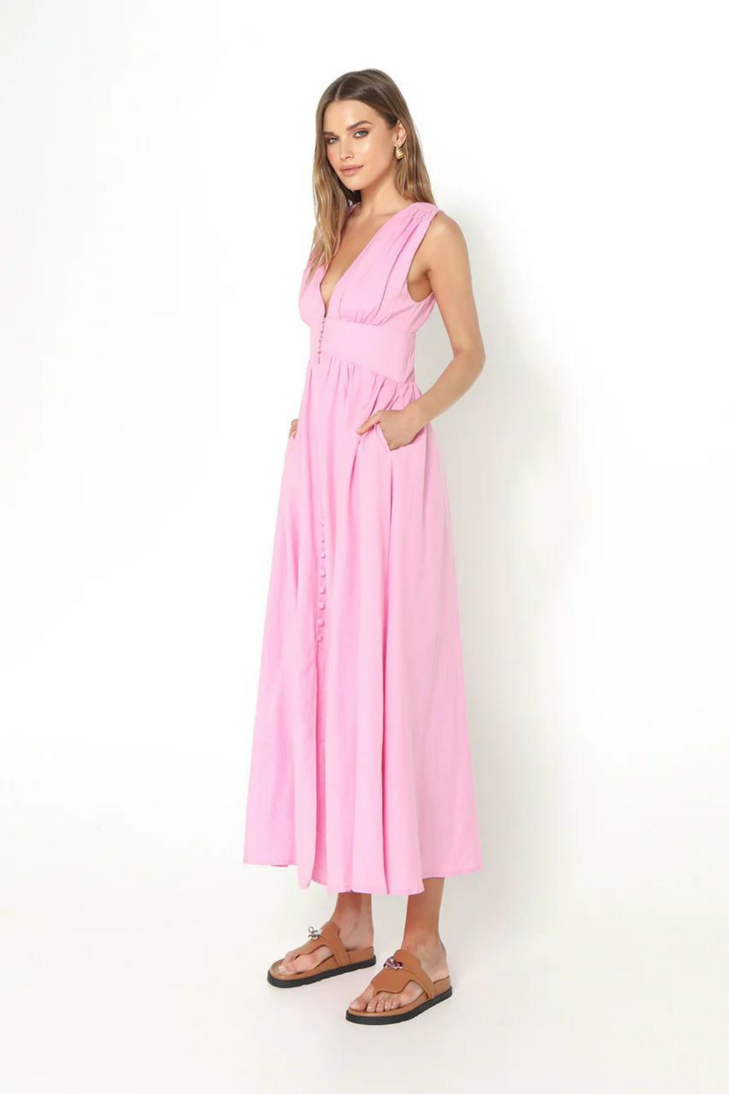 CLEO MAXI DRESS - Pink