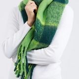 FIG SCARF - Green Check