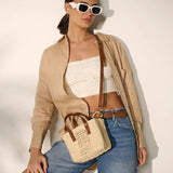 Piccolo Petit Straw Bag