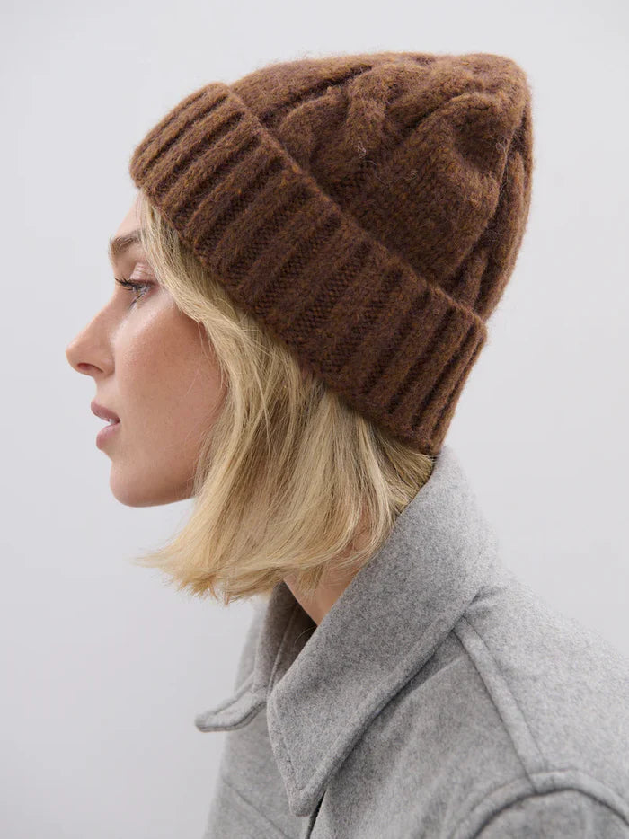 GAIA BEANIE - Mocha