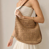 Velra Straw Shoulder Bag