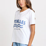 Betty Basics Ellia Print Tee in Seychelles Print - view 3