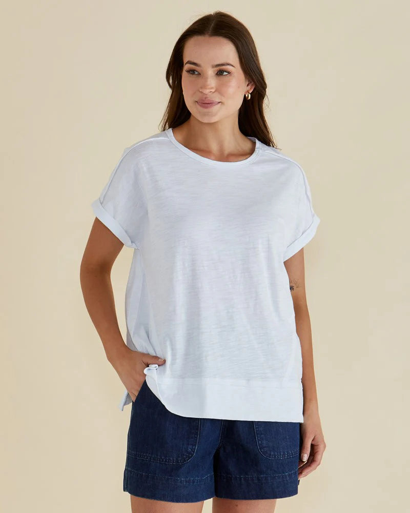 SHIRLEY SHORT SLEEVE TEE - White