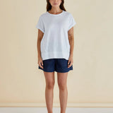 SHIRLEY SHORT SLEEVE TEE - White