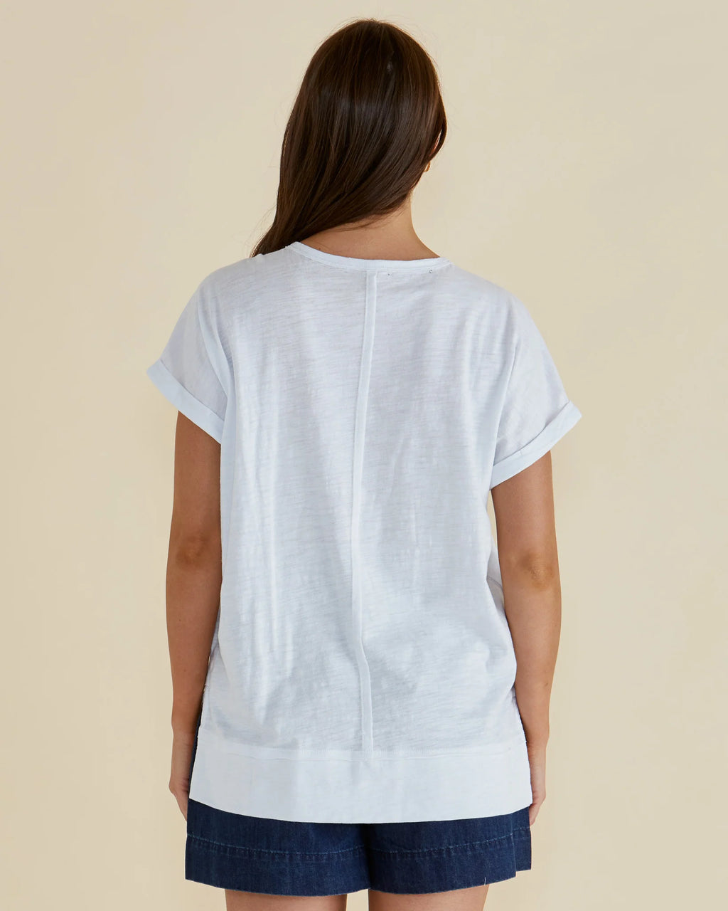 SHIRLEY SHORT SLEEVE TEE - White