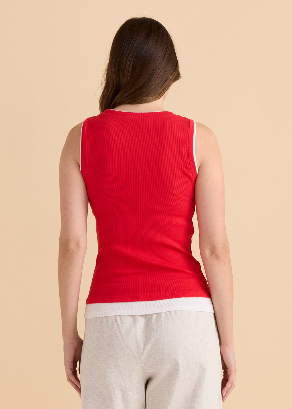 Thea Tank Top - Red