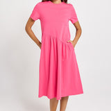 Betty Basics Ava Asymmetrical Dress in Pink