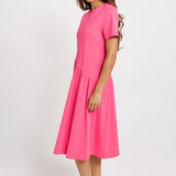 Betty Basics Ava Asymmetrical Dress in Pink - view 3