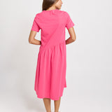 Ava Asymmetrical Dress - Pink