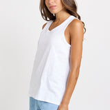 Betty Basics Rory Slub Tank in White - view 3