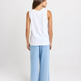 Rory Slub Tank - White