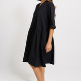 Betty Basics Jax Jersey Dress in Black - view 3
