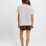 Tibby Tee - Chocolate Stripe