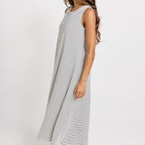 Betty Basics Sabrina Maxi Dress in Navy Stripe - view 3