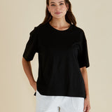 Relax Boxy Tee - Black