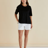 Relax Boxy Tee - Black
