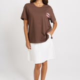Betty Basics Relax Boxy Tee in Pescado Print - view 2