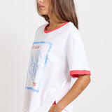 Betty Basics Relax Boxy Tee in St Lucia Print - view 3