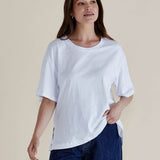Relax Boxy Tee - White