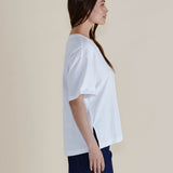 Relax Boxy Tee - White
